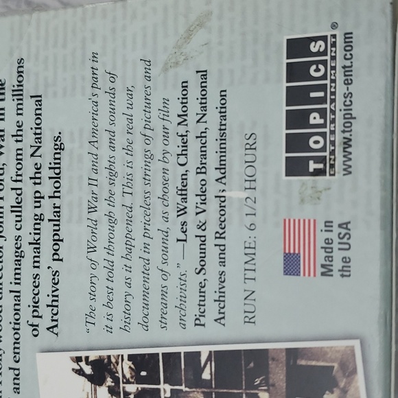 DVD- WWII: War in the Pacific 2008, 6-Disc Set - Picture 13 of 13